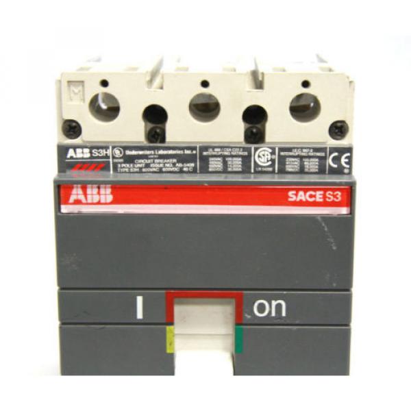 ABB Sace S3 S3H040TW Circuit Breaker 3P 600V 40A 3A 400V Auxiliary S3H040 #3 image