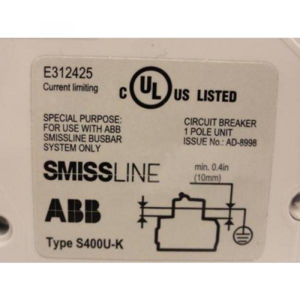 169651 New-No Box, ABB S401U-K5 Mini-Circuit Breaker, 5A, 1 Pole, 240V #3 image