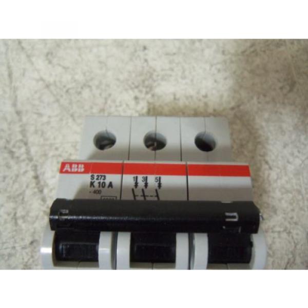 ABB S273-K10A CIRCUIT BREAKER 10A *NEW NO BOX* #4 image