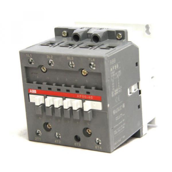 ABB AF50-40-00-70 AC Contactor 1SBL357201R7000 100-250V Coil AF50-40-00 4P NEW #2 image