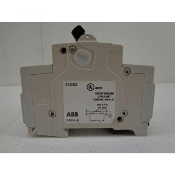 ABB S202U-K2A Circuit Breaker 3A 2P 240V #1 image