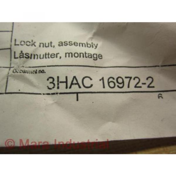 ABB Robotics RI 3248 Lock Nut Assembly 3HAC 16972-2 (Pack of 4) #3 image