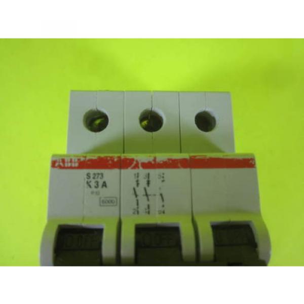 ABB Circuit Breaker -- S273 K3A -- Used #2 image