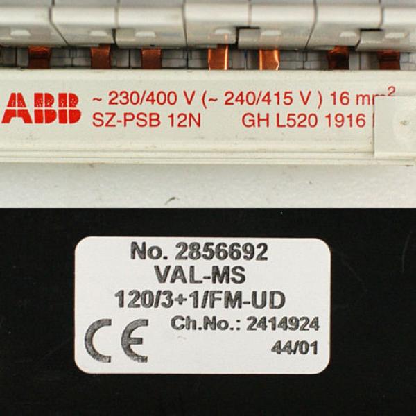 ABB Circuit Breaker Rail 120V Input 11x Outputs Surge Protected S281 S282 10A 6A #6 image