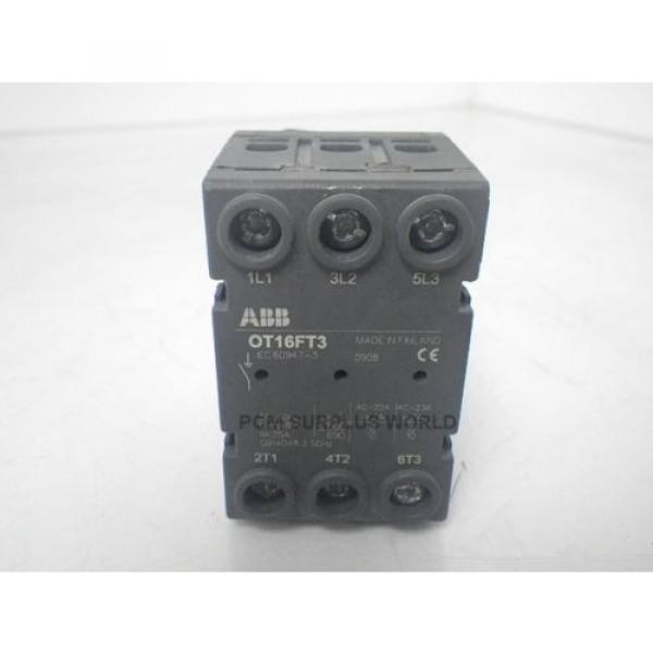 ABB OT16FT3 switch disconnector *USED &amp; TESTED* #4 image