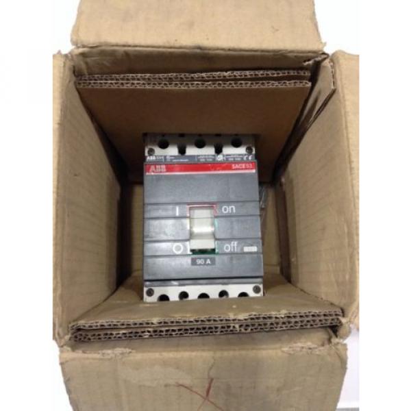 S3H090TW ABB Circuit Breaker 3 Pole 90 Amp 600V (New In Box) #1 image