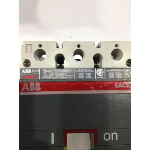 S3H090TW ABB Circuit Breaker 3 Pole 90 Amp 600V (New In Box) #5 image