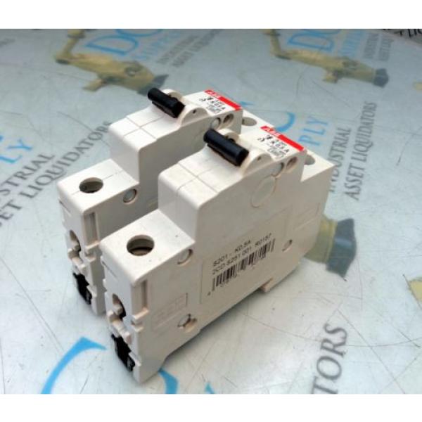 ABB S201-K0.5A SINGLE POLE 230 VAC CIRCUIT BREAKER LOT OF 2 #3 image