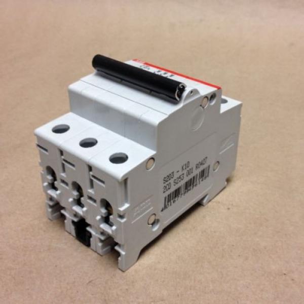 ABB S203-K10 Miniature Circuit Breaker. #3 image