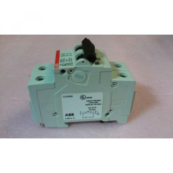 ABB S 202 U K 10A 2 Pole Circuit Breaker 240V 50/60Hz 10kA IR S202U-K10 #6 image