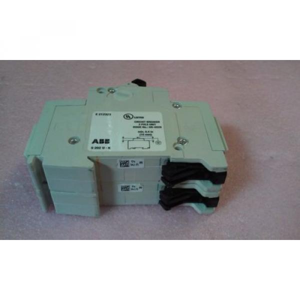 ABB S 202 U K 10A 2 Pole Circuit Breaker 240V 50/60Hz 10kA IR S202U-K10 #7 image