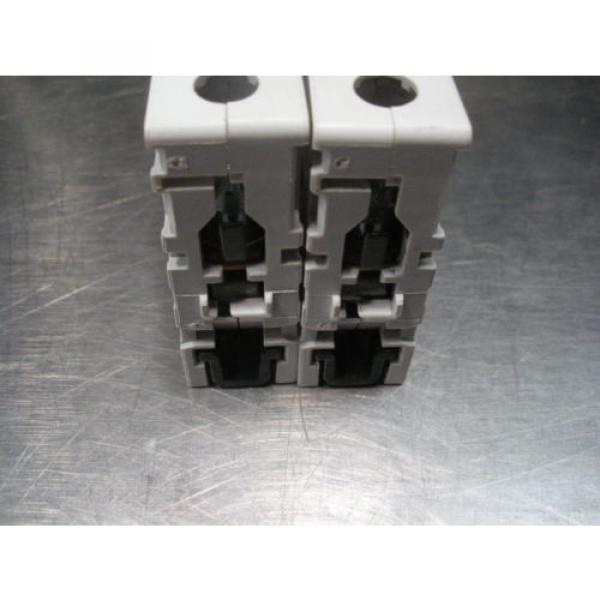 2pcs 1  pole 6A mini circuit breaker ABB S201C6 S201-C6 din rail mount #2 image