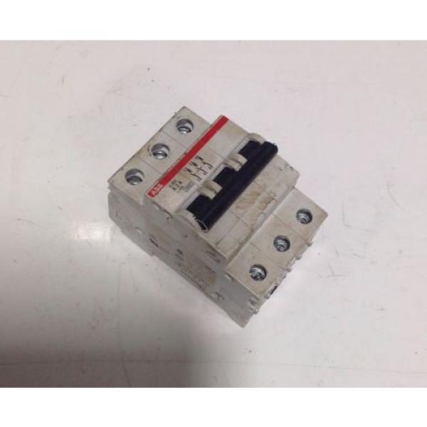 ABB 2A 400V 3-POLE CIRCUIT BREAKER S203 K2A #1 image