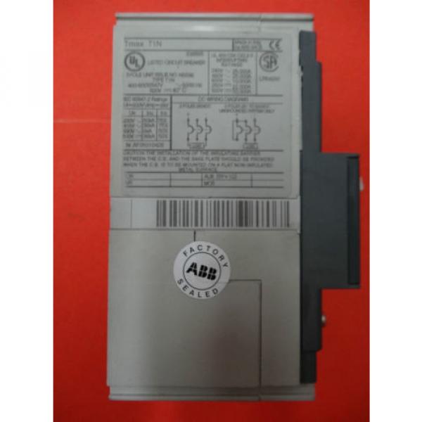 ABB Tmax 20A Circuit Breaker Type T1N #9 image