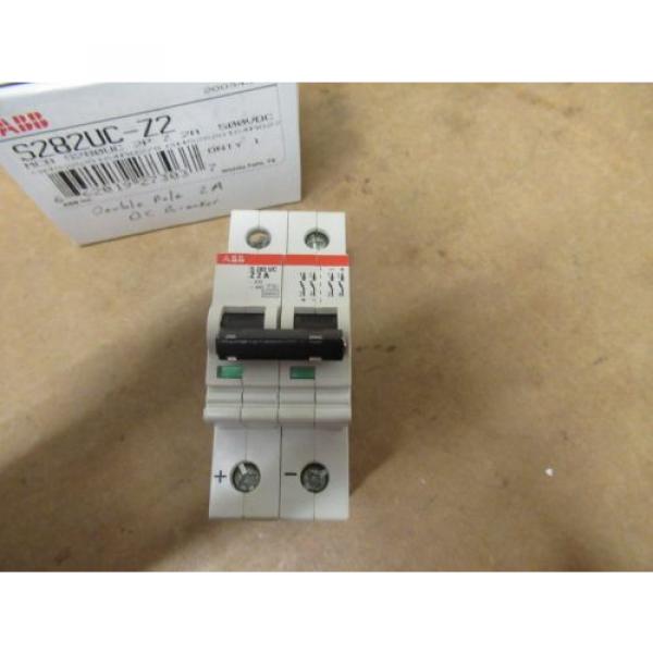 ABB CIRCUIT BREAKER S282UC-Z2 GHS2820164 2P 2A A AMPS 500VAC NEW IN BOX #3 image