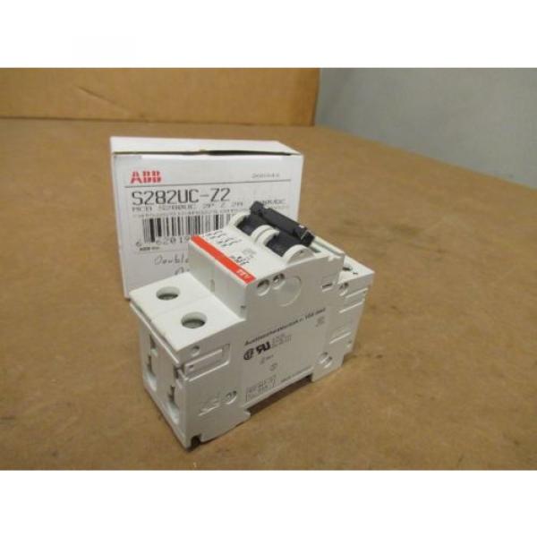 ABB CIRCUIT BREAKER S282UC-Z2 GHS2820164 2P 2A A AMPS 500VAC NEW IN BOX #6 image