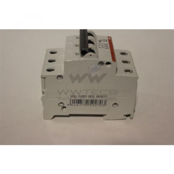 ABB S203P K6A 3-Pole Circuit Breaker #5 image