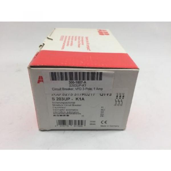 (3) ABB S201UP-K1A CIRCUIT BREAKER *NEW IN A BOX* #9 image