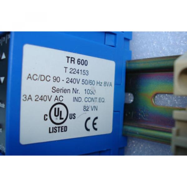 ZIEHL TR 600 PT 100 TEMPERATURERELAIS w/ ABB B6-30-10 IEC 947-4-1 CONTACTOR #4 image