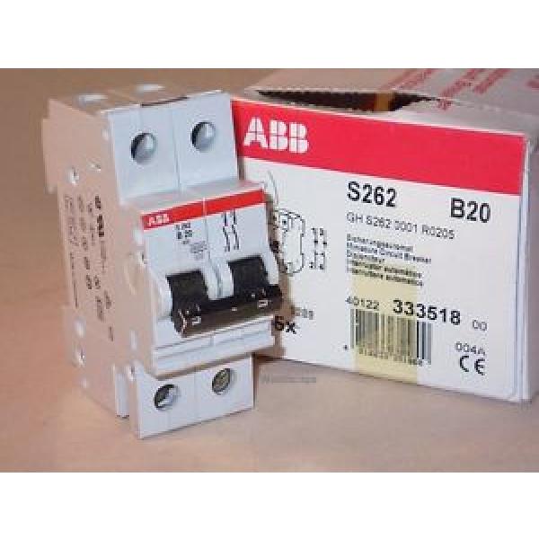 ABB S262-B20  miniature circuit breaker (NIB) #1 image