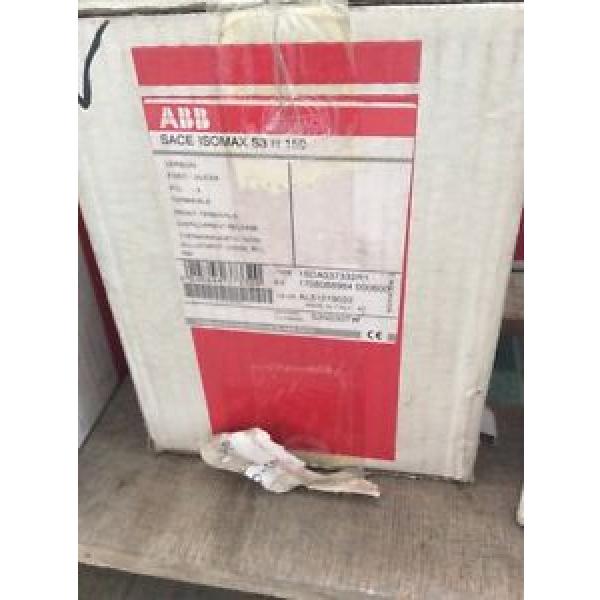 ABB Circuit Breaker SACE ISOMAX S3 N 150 3 Pole 30 Amp S3N030TW #1 image