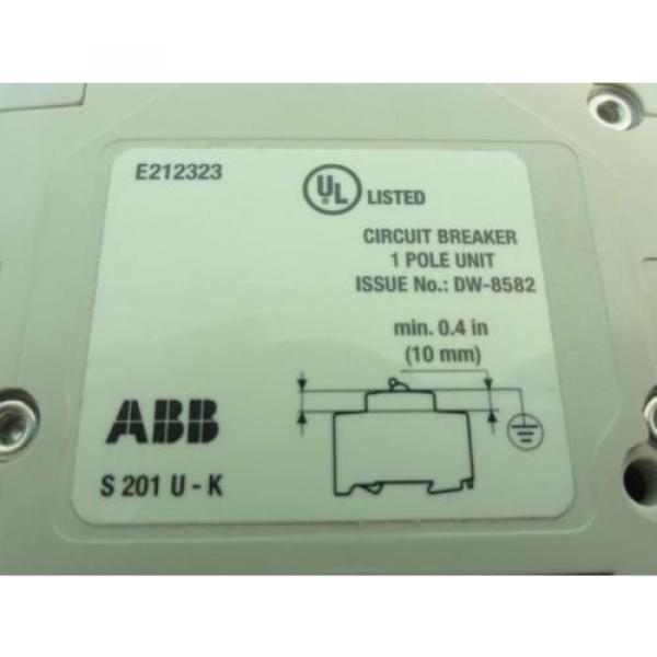 168357 New-No Box, ABB E212323 Circuit Breaker, 2A, 200/400V, 1P #2 image