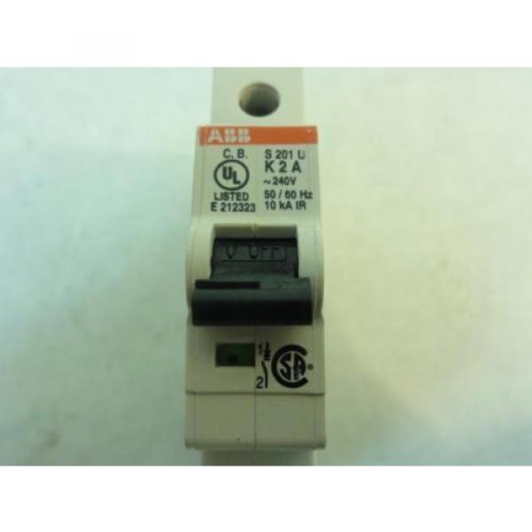 168357 New-No Box, ABB E212323 Circuit Breaker, 2A, 200/400V, 1P #4 image