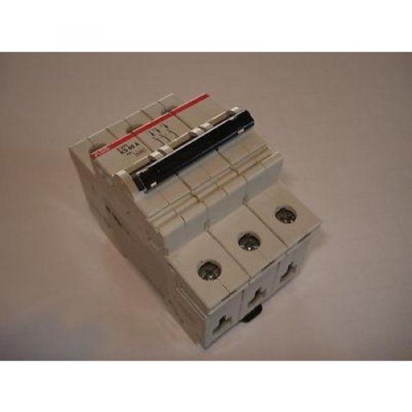 ABB KS60A S273 ~400 Three Pole 60 AMP Circuit Breaker NSNP #1 image