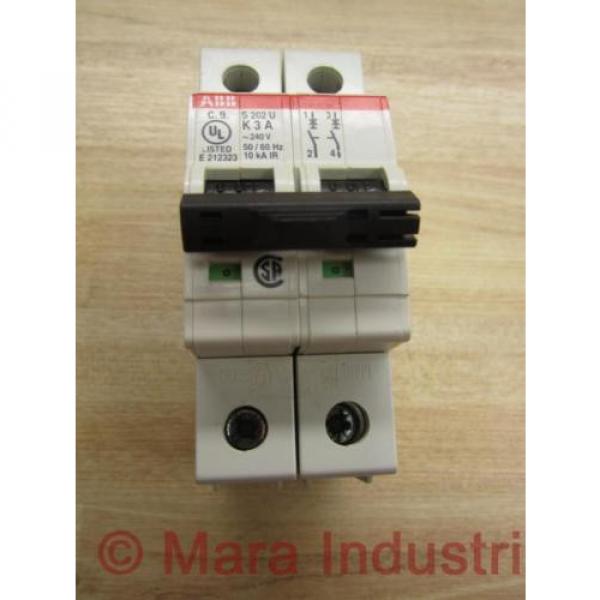 Asea Brown Broveri S-202-U-K3A ABB Circuit Breaker - Used #2 image