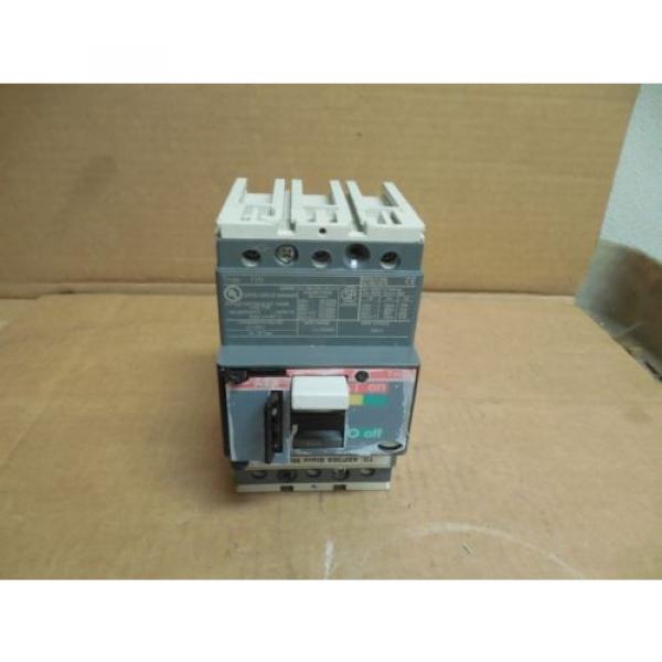 ABB BREAKER TMAX T1N 80A 80 A AMP 600 VAC 3 POLE SACE TMAX T1N 80 USED #1 image