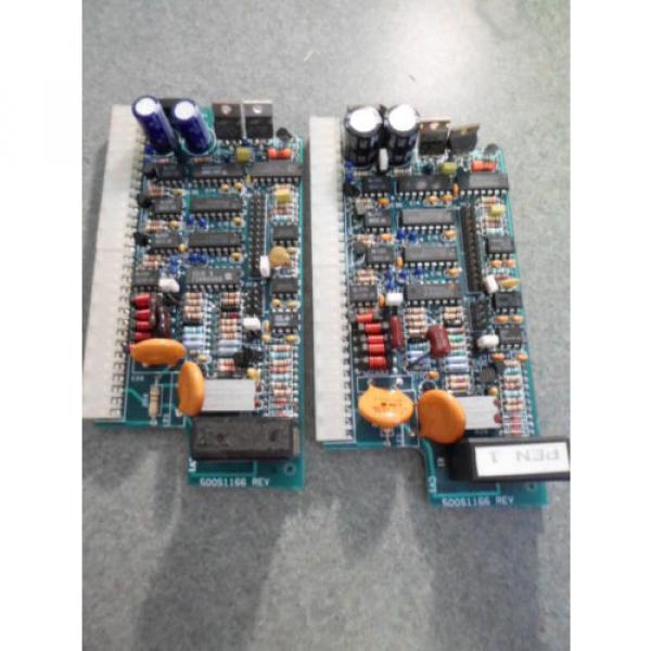 Lot of 2 ABB ASEA BROWN BOVERI 500S1166 Process I/O Board #1 image