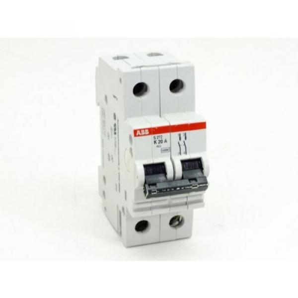 ABB S272-K20A Circuit Breaker 20AMP 2POLE 277/480VAC #1 image