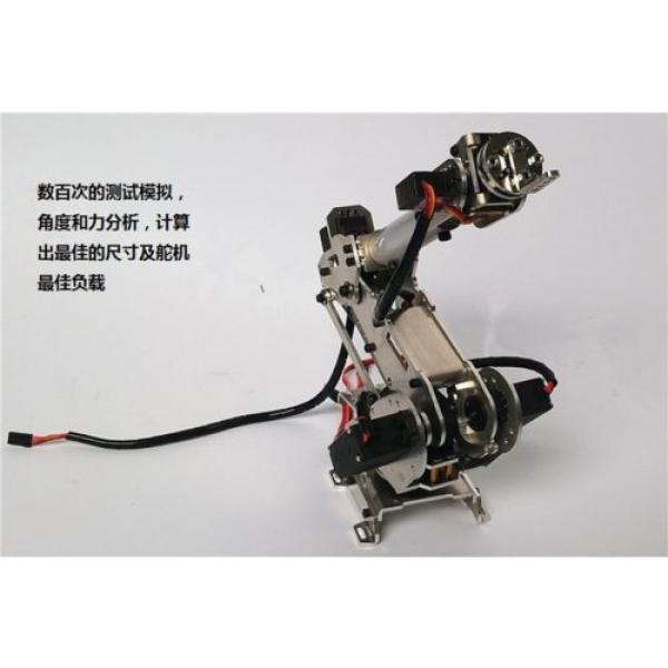 New Design Metal 6DOF Abb robot arm industrial robot model 6 servo aluminium ... #1 image