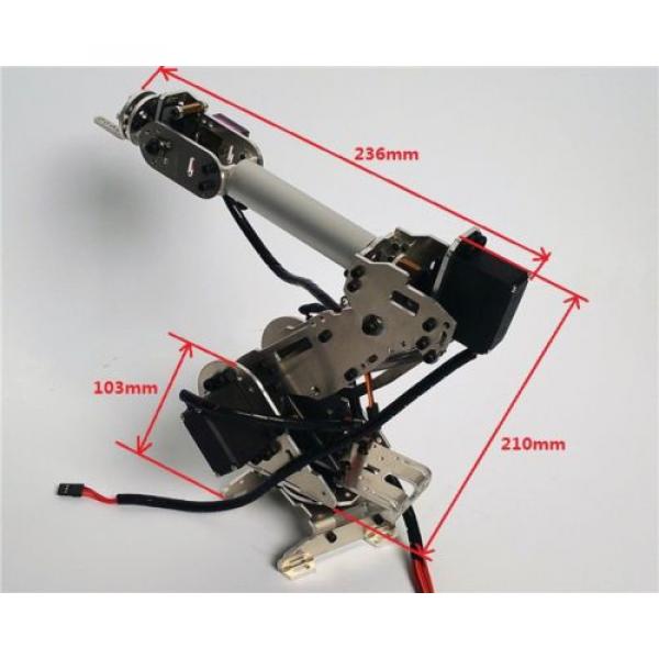 New Design Metal 6DOF Abb robot arm industrial robot model 6 servo aluminium ... #2 image