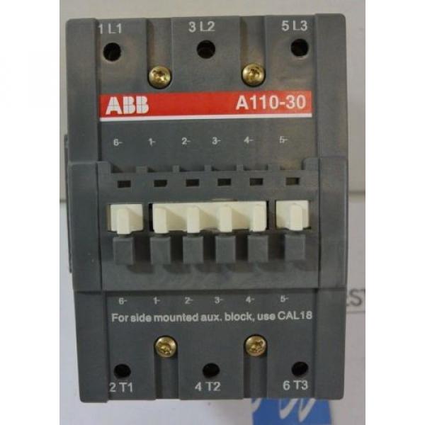 ABB AE110-30 160 AMP 120v COIL CONTACTOR #1 image