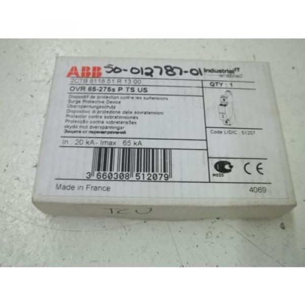 ABB OVR 65-275S P TS US SURGE PROTECTIVE DEVICE *NEW IN BOX* #1 image