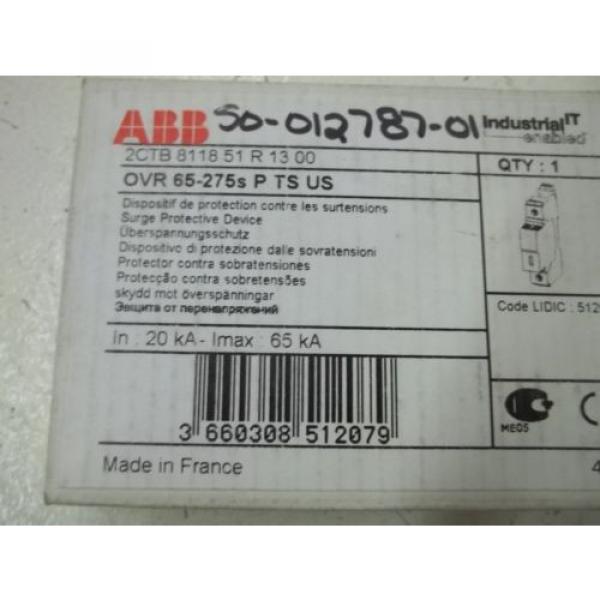 ABB OVR 65-275S P TS US SURGE PROTECTIVE DEVICE *NEW IN BOX* #6 image