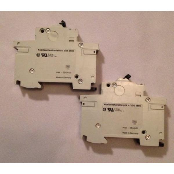 ABB S281W-K2A circuit breaker pair (2) max 254/440 made in Germany #2 image