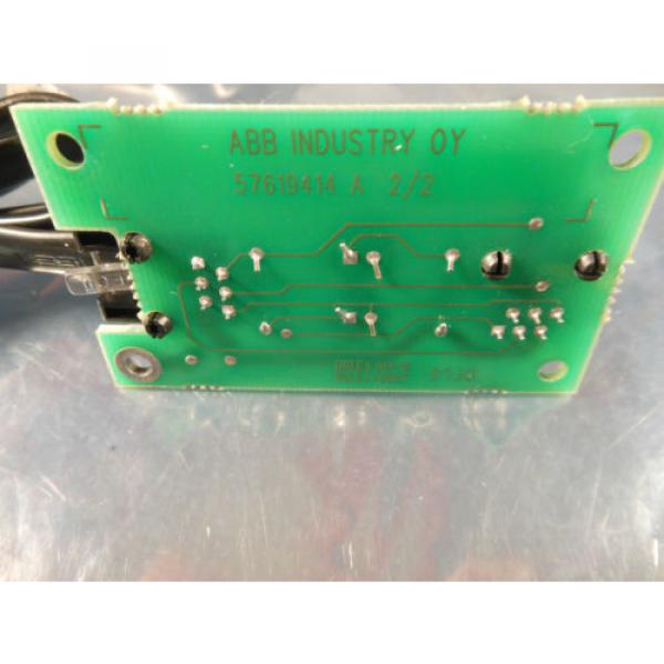 ABB 57619414 A 1/2  Interface Inverter Board #3 image