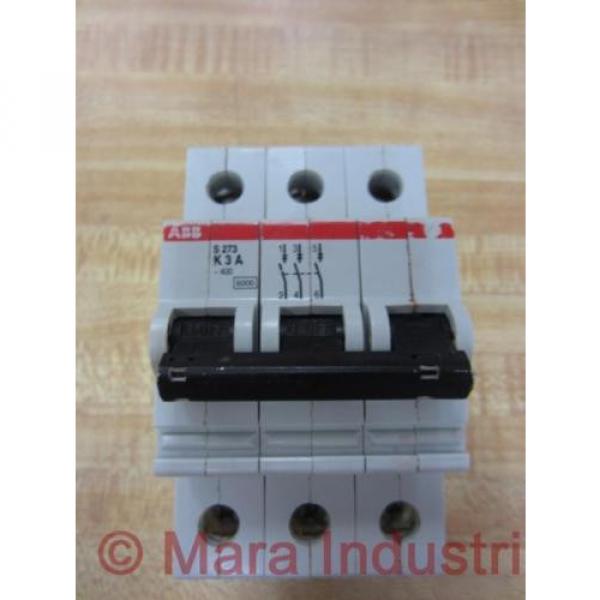 ABB S 273 K Circuit Breaker S273K 3A (Pack of 3) - Used #1 image