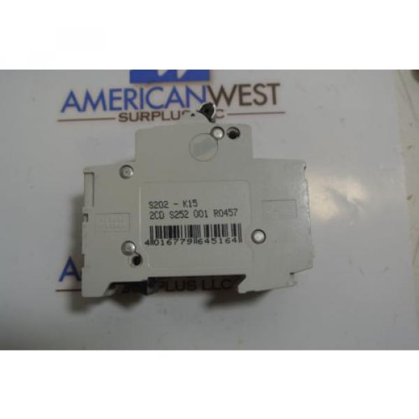 ABB S202K15A S202 K15A - Miniature Circuit Breaker - USED #2 image