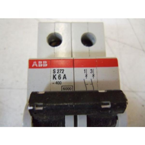 ABB S272-K6A CIRCUIT BREAKER *USED* #2 image