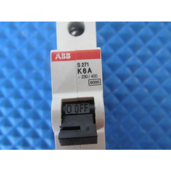 New ABB Circuit Breaker S271 K6A Free Shipping #2 image