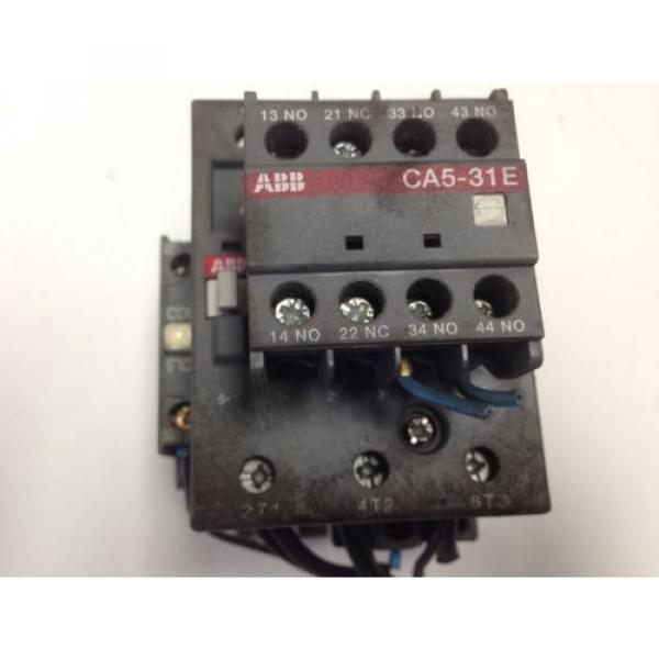 USED ABB AE50 Contactor  24VDC CA5-31E , CA5, CDL5-01  DD #1 image