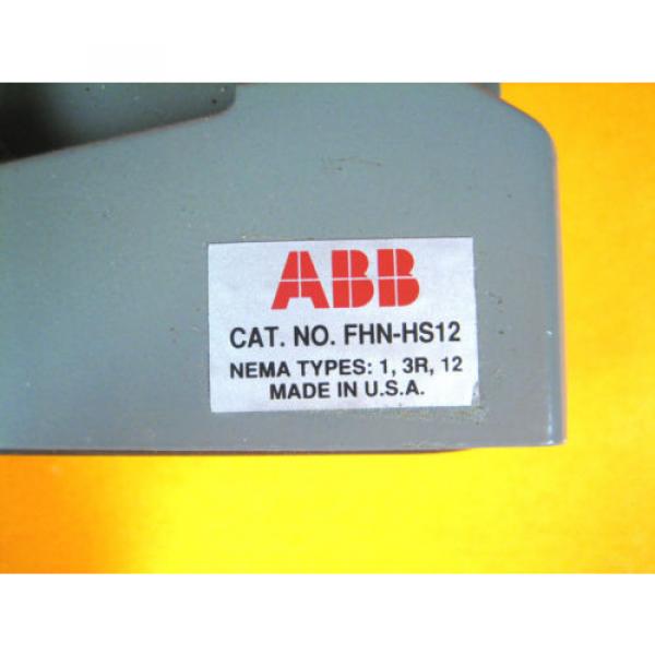 ABB -  FHN-HS12 -  Circuit Breaker Handle, NEMA Types: 1, 3R, 12 #2 image