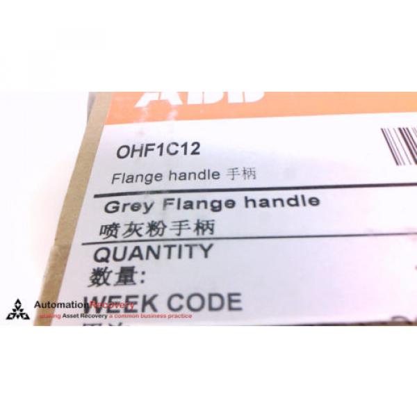 ABB OHF1C12 FLANGE HANDLE FOR SWITCH DISCONNECTORS, GREY,, NEW #212067 #5 image