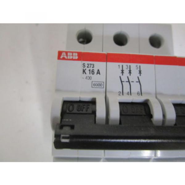 ABB S273-K16 GHS2730001R0467 CIRCUIT BREAKER 16AMP *NEW IN BOX* #3 image