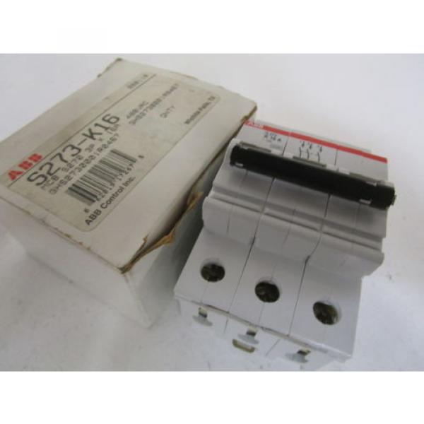 ABB S273-K16 GHS2730001R0467 CIRCUIT BREAKER 16AMP *NEW IN BOX* #4 image