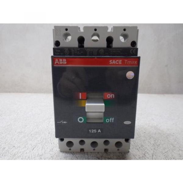 ABB 125 AMP BREAKER SACE TMAX TS3N 150, 3 POLE, (NEW, OLD STOCK) #1 image