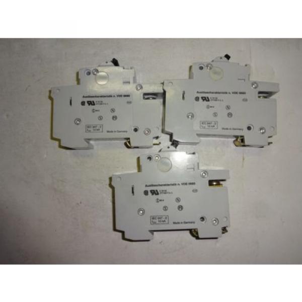 LOT OF 3 ABB S271-K20A CIRCUIT BREAKER 20AMP USED #4 image